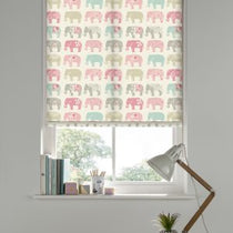 Elephants Pastel Roller Blinds